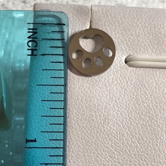 Stainless Steel Paws πΎ Stud Earrings - Picture 3 of 3